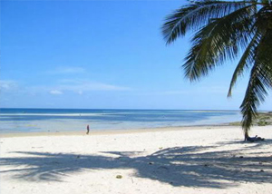 Praia de Vera Cruz em Mongaguá